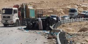 11 اصابة بينها خطيرة بحادث سير على طريق الكسارات