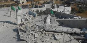 الخليل: هدم منزل الأسيرين القواسمي وأبو عيشة