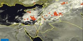 مساء اليوم: اشتداد سقوط الامطار