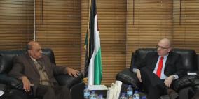 رئيس مجلس القضاء الأعلى يلتقي رئيس بعثة الشرطة الأوروبية