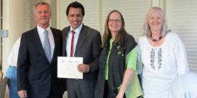 طالب من جامعة النجاح  يشارك في برنامج “القادة الطلاب” في الولايات المتحدة الأمريكية