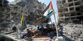 تقرير اقتصادي: صرف 46% لإعادة اعمار قطاع غزة بعد عدوان 2014