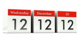 لن يتكرر الا بعد ١٠٠٠ عام.. 12-12-2012 اليوم تاريخ نادر وفريد يحمل أمنيات بالحب والسلام