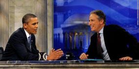 أوباما لجون ستيوارت: لا اصدق أنك راحل قبلي