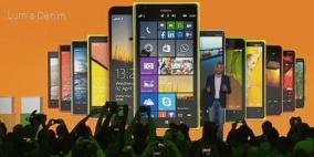 مايكروسوفت تعلن عن تحديث Denim لهواتف لوميا