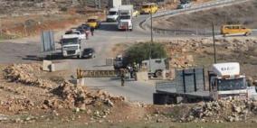 قوات الاحتلال تطلق النار على المركبات عند مدخل النبي صالح