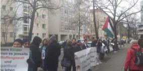 اعتصام في بريلين يطالب بحقوق الفلسطينيين