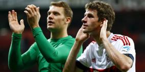 نوير ومولر يغيبان عن موقعة دورتموند ويحضران ضد الريال