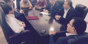 تيسير خالد يلتقي بوفد من وزارة الأوقاف والشؤون الدينية الفلسطينية