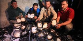 أهالي المغير يتصدون لمستوطنين حاولوا إحراق أحد المنازل