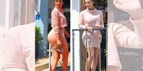 كارداشيان تطل كالملوك من شرفة منزلها ملوحة لمعجبيها