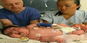 وزنها ستة كيلو غرامات...وولدت بشكل طبيعي!!!!