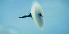 بالصورة: هكذا اخترقت الطائرة حاجز الصوت