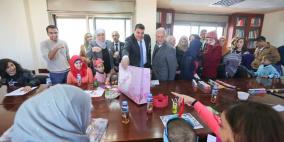 اسرة جامعة بير زيت تزور جمعية مركز الحياة في رام الله