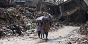 الدفاع المدني في غزة يواجه الشتاء بلا معدات