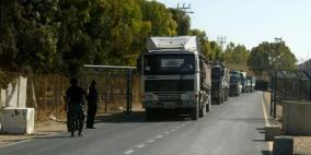 790 شاحنة بضائع ومساعدات ومواد البناء تدخل غزة اليوم