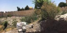 الاسلامية المسيحية: الاعتداءات الاسرائيلية تطال الفلسطينيين في قبورهم