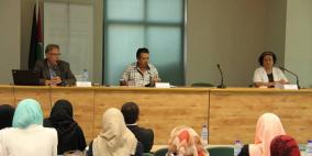 حلقة نقاش في جامعة بيرزيت بعنوان: "التنمية كقوة: التعلم من الميدان"