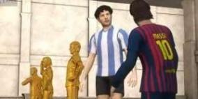 انتاج فيلم كرتوني عن حياة ميسي