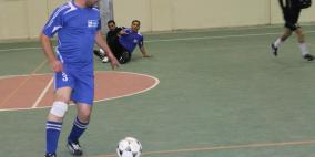 فريق بلدية رام الله لكرة القدم يفوز على فريق "ديوان الموظفين" بخماسية