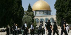 حراس المسجد الأقصى يتصدون للمتطرف فيجلين ويمنعونه من اقتحامه