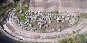 نابلس بناها الكنعانيون فاحتضنت من الرومان اثر حضارتهم