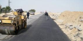 الأشغال العامة تُنهي العمل في طريق رافات – رام الله