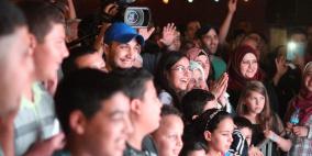 الخيمة الرمضانية لشركة جوال في مدينة نابلس