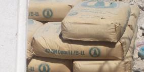 كيف يوزع الاسمنت على منكوبي غزة بعد موافقة اسرائيل؟