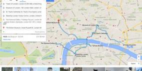 جوجل تحدث خرائطها بميزة التوجيه لجهات متعددة