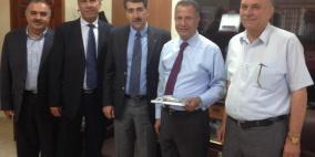 بلدية رام الله تبحث سبل التعاون مع أمانة عمان الكبرى