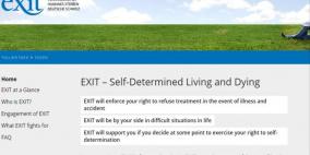 منظمة سويسرية للمساعدة على الانتحار