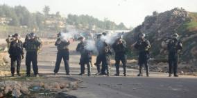 إصابات خلال مواجهات أمام معتقل عوفر برام الله