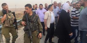 الاحتلال يمنع  المواطنين ومحافظ رام الله والبيرة من الوصول إلى دوما