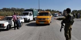 قوات الاحتلال تنصب حاجزًا عسكريًا شمال شرق رام الله