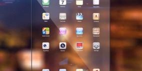 "آيباد" الجديد في المستقبل .. شفاف ونافذ للضوء