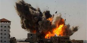 طائرات الاحتلال تقصف أراض خالية في غزة فجرا