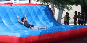 165 ألف طفل لاجئ يشاركون في أسابيع المرح الصيفية بغزة