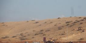 الاحتلال يخطر 7 عائلات بوقف البناء في 16 منشأة بالاغوار