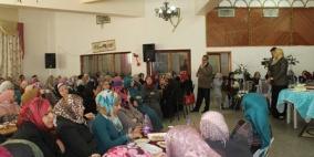 "ابو بكر" يكرم المرأة في رموز مؤسسات محافظة سلفيت