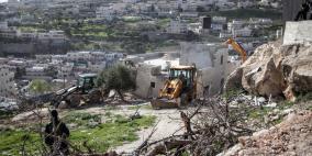 فيديو: الاحتلال يهدم غرفتين في سلوان بالقدس