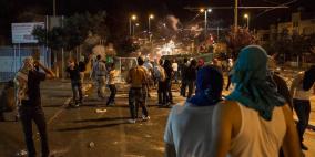 إصابات بقمع الاحتلال للمصلين على مدخل بيت لحم الشمالي