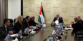 الحمد الله يترأس اجتماع الفريق الوطني لإصلاح وتطوير قطاع الأراضي