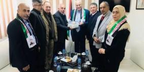 أبو العينين يلتقي وفداً من ملتقى العلاقات العامة والدبلوماسية الشعبية وجمعية الصداقة الاندونيسية