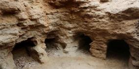 جولة في المقبرة الأثرية الرومانية شمال غزة