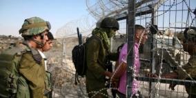 الاحتلال يدعي اعتقال 4 مواطنين اجتازوا حدود غزة