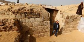 مصر.. اكتشاف مقبرة تاريخية قرب الأهرامات