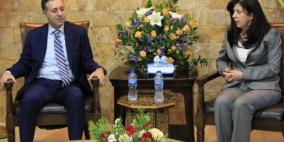 وزيرة الاقتصاد ونظيرها الأردني يبحثان التفاهمات المشتركة