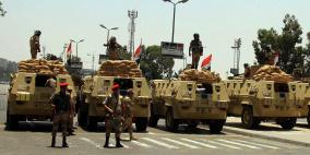الجيش المصري يواصل عمليته العسكرية بسيناء