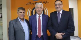 الإعلاميان الاردنيان ابو عبيد والعمري يختتمان زيارة إلى فلسطين 
